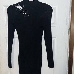 Very sexy body con sweater dress